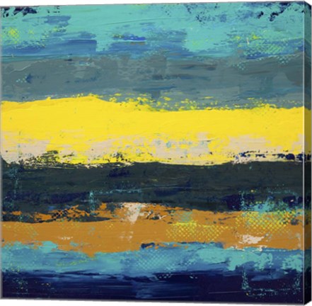 Framed Lithosphere 93 - Canvas 1 Print