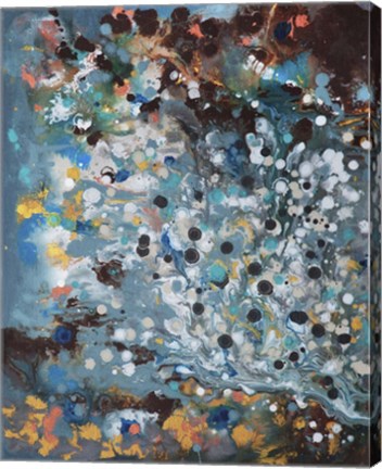 Framed Modern Universe 2 - Canvas 1 Print