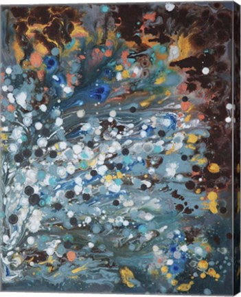 Framed Modern Universe 2 - Canvas 2 Print