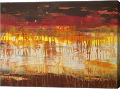 Framed Lithosphere 107 Print