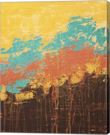 Framed Lithosphere 111 Print