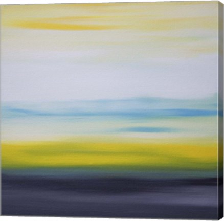 Framed Sunrise &amp; Sunset 2 - Canvas 1 Print