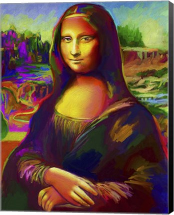 Framed Mona Lisa Print