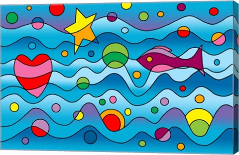 Framed Underwater Print