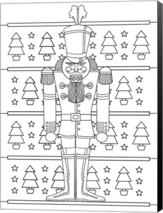 Framed Nutcracker Print