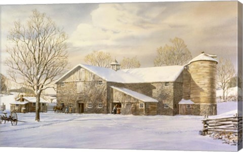 Framed Men Return Print