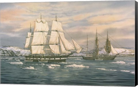 Framed Whaling Station Print