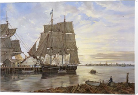 Framed Home Again Print