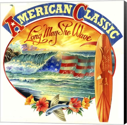 Framed American Classic Print