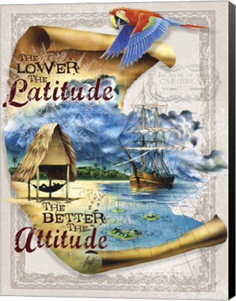 Framed Better Attitude Print