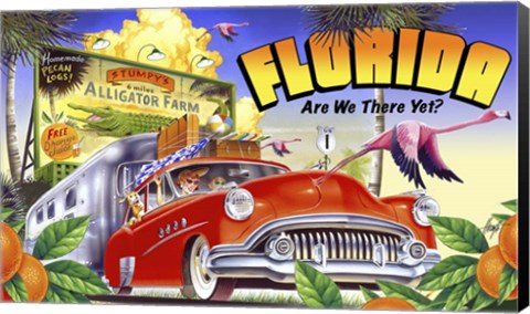 Framed Road Trip Print