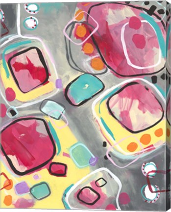 Framed Just Roll With It Print