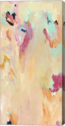 Framed Tangerine Mist - Abstract Print