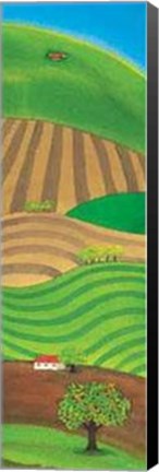 Framed Colline Toscane I Print