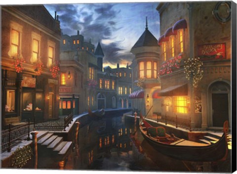 Framed Enchanted Waters Print