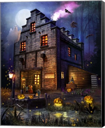 Framed Firefly Inn Print