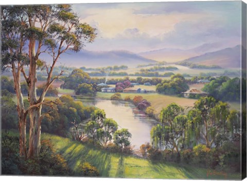 Framed After The Rain - Morpeth Print