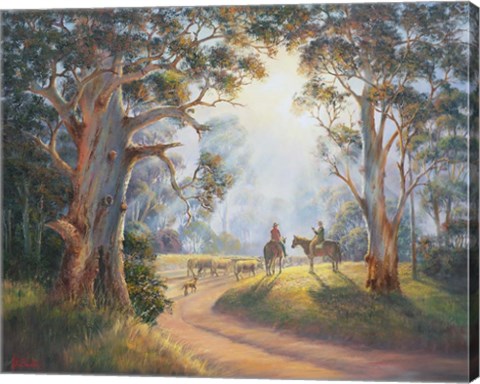 Framed Early Start 1 Print