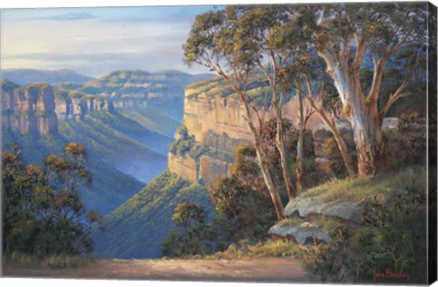 Framed Last Light - Blackheath Print