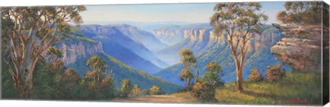 Framed Late Afternoon - Blackheath Print