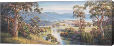 Framed Murray Valley Autumn Print