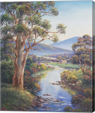 Framed Paterson Pastoral Print