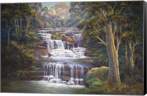 Framed Queen&#39;s Cascades Print