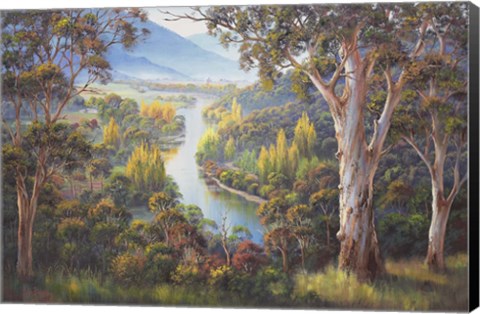Framed Tumut Atmospherics Print