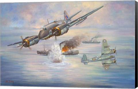 Framed Clear The Decks Print