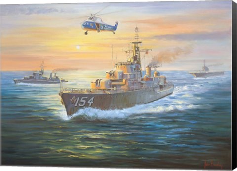 Framed Coming Home Print