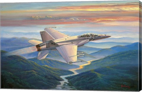 Framed Sunset Sortie Print