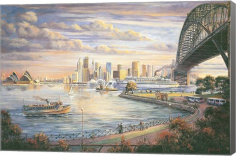 Framed Sydney Farewell Print