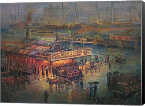 Framed Penny Fare Print