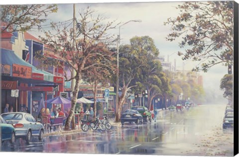 Framed Long Lunch - Darby St. Print