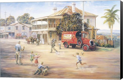 Framed Main St. Melodrama Print