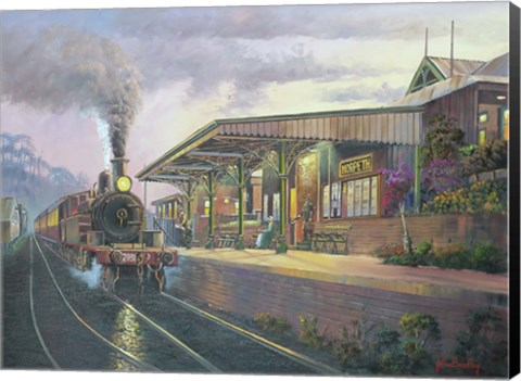 Framed Day&#39;s End - Morpeth Print