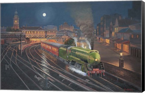 Framed Evening Departure Print