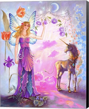 Framed Portal To The Land Of Fae Print