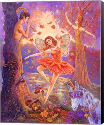 Framed Autumn Ballet Print