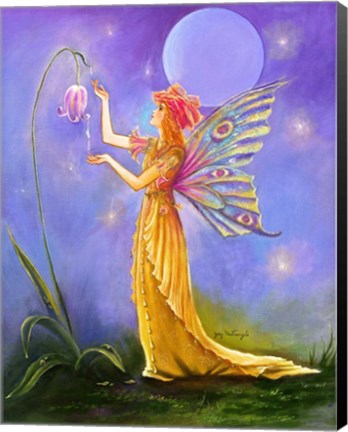 Framed Dew Drop Fairy Print