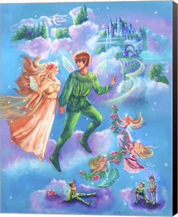 Framed Fairy Honeymoon Print
