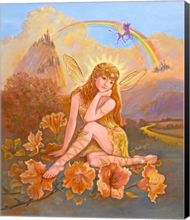 Framed Fairy Of Fantasy Print