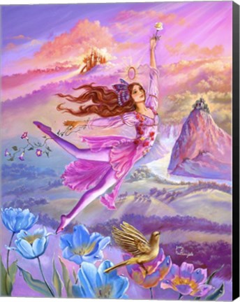 Framed Fairy Voyage Print