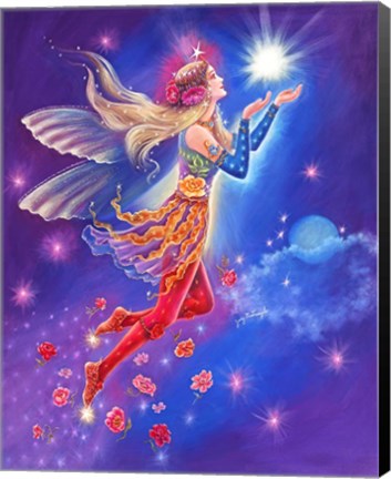 Framed Follow Your Shining Star Print