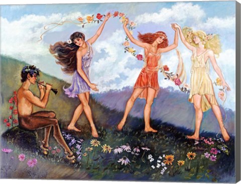 Framed Three Graces Print