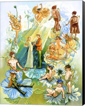 Framed Thumbelina&#39;s Wedding Print