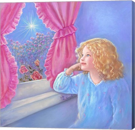 Framed Dreaming On A Star Print