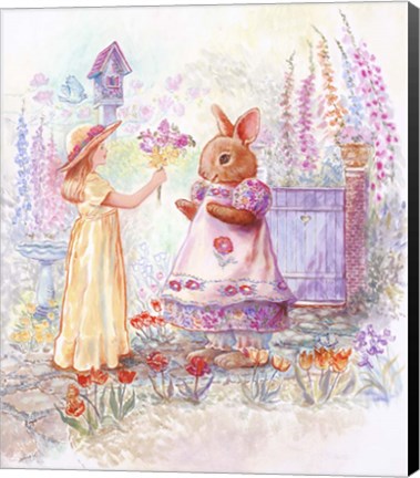 Framed Spring Bouquet Print