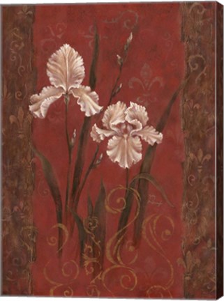 Framed Iris Design Print