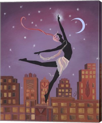 Framed Art Deco Arabesque Print